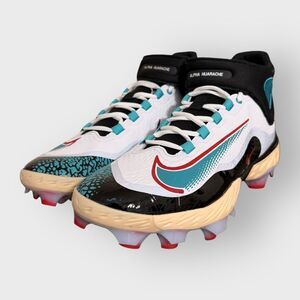 Nike Alpha Huarache Elite Mid MCS Paul Goldschmidt PE HJ7965-102 Men’s size 11.5